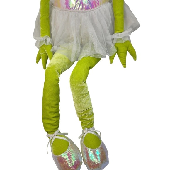 Vtg 90s/Y2K Russ Berrie 32" JUMBO Bettina Ballerina Frog Green Plush Tutu Rare - Picture 6 of 10